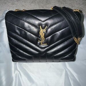 Yves Saint Laurent S LouLou Quilted Leather Shoulder Bag